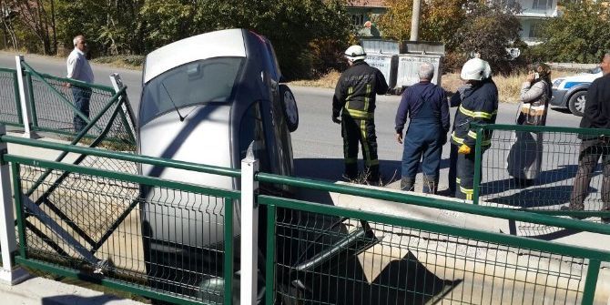 Kazada Şans Eseri Yaralanan Olmadı