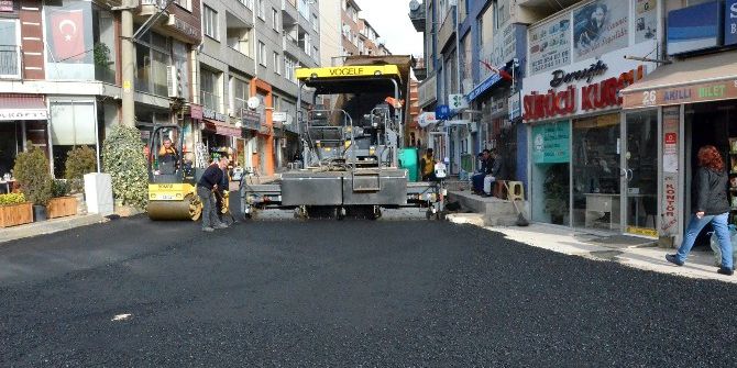 Altyapının Bittiği Yerler Asfaltlanıyor