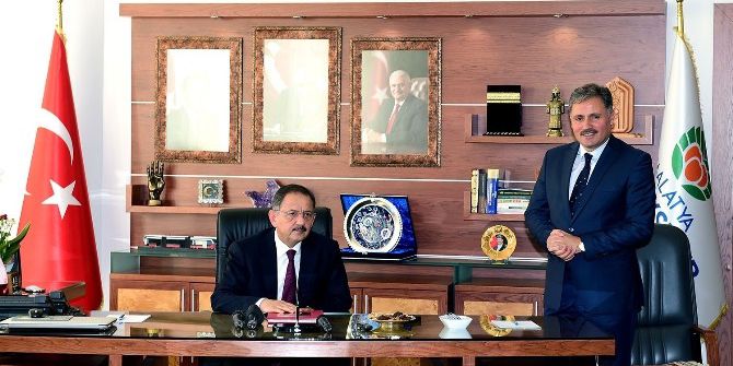 İki Bakandan Malatya Büyükşehir Belediyesine Ziyaret