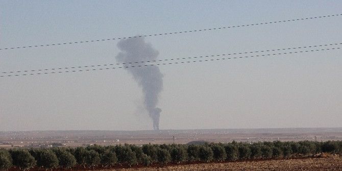 El Bab Bölgesindeki Deaş Hedefleri Yerle Bir Edildi