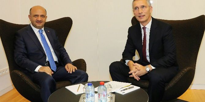 Milli Savunma Bakanı Fikri Işık, Nato Genel Sekreteri Stoltenberg İle Görüştü