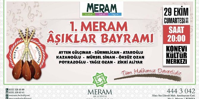 Meram’da Aşıklar Bayramı