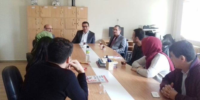 Kaymakam Bayraktar, Seydi Resul İmam Hatip Ortaokulu’nu Ziyaret Etti