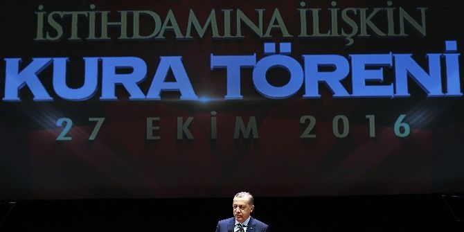 Erdoğan: "Son 2 Yılda Terörle Mücadele Kanunu Kapsamında Yaptığımız Atama Sayısı 17 Bin 74 Kişiyi Bulmuştur"
