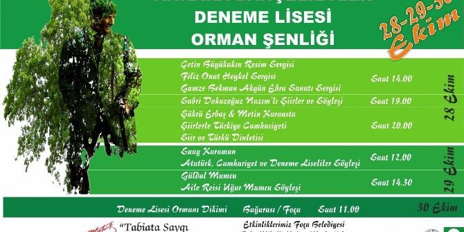 Birlik Ve Beraberlik Ormanı Foça’da Yeşerecek