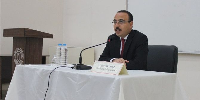 Başsavcı Sönmez’den “Türkiye’de Hukuk” Semineri