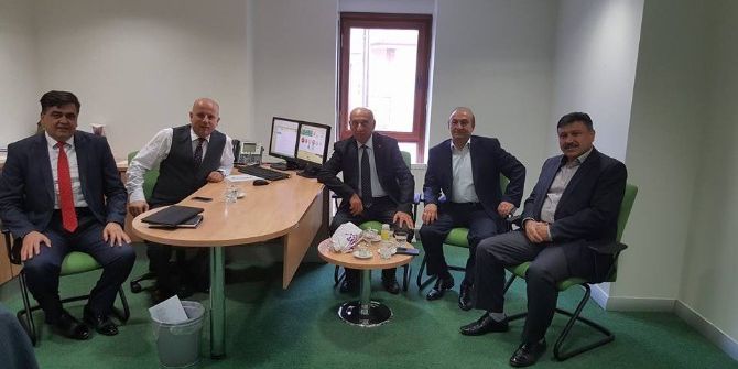 Başkan Yalçın’dan Bayrakçı’ya Ziyaret