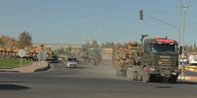 Şanlıurfa’dan Sınıra Askeri Sevkıyat