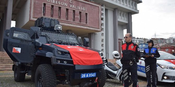 Terörle Mücadelenin Göz Bebeği ‘Ural’ Giresun Emniyet Müdürlüğüne Teslim Edildi