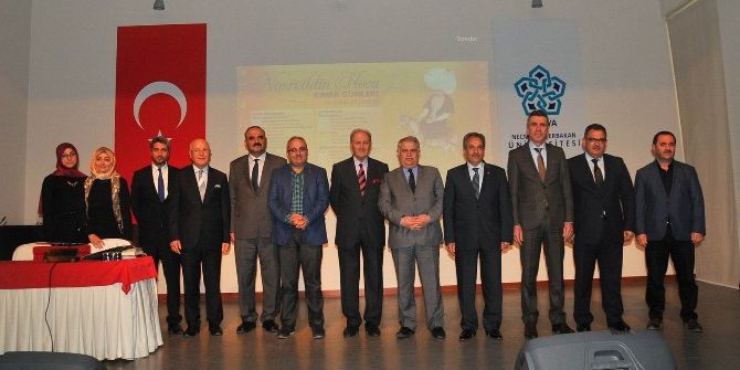 Neü’de Nasreddin Hoca Konferansı