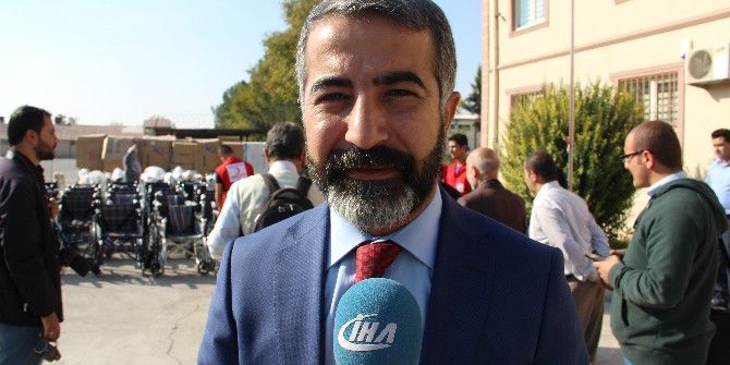 Kızılay’dan 100 Engelli Suriyeliye Tekerlekli Sandalye