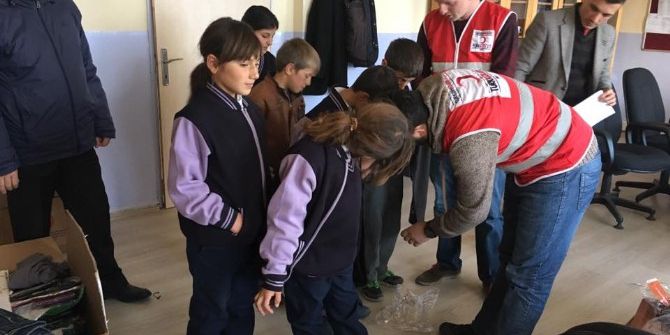 Çıldır Kızılay Çocukları Unutmadı
