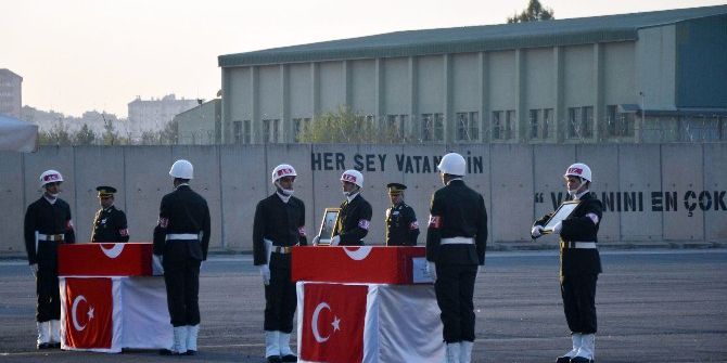 Hani Şehitleri Memleketlerine Uğurlandı