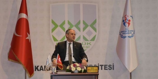 Bakan Kılıç, Karabük’te Üniversite Öğrencileri İle Buluştu