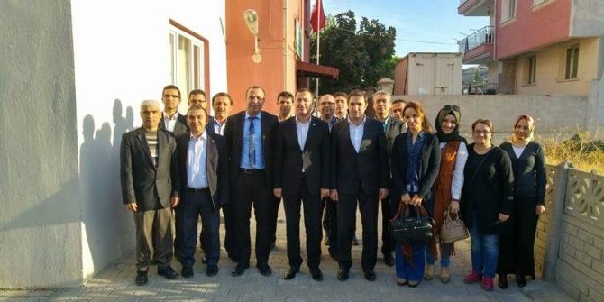 Eğitim-bir-sen İlçe Ziyaretlerine Devam Ediyor