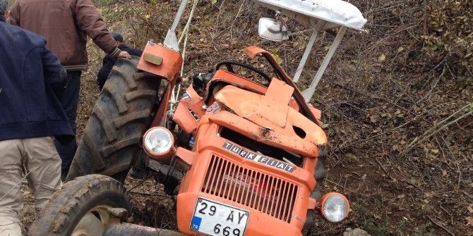 Kelkit’te Traktör Kazası: 3 Yaralı