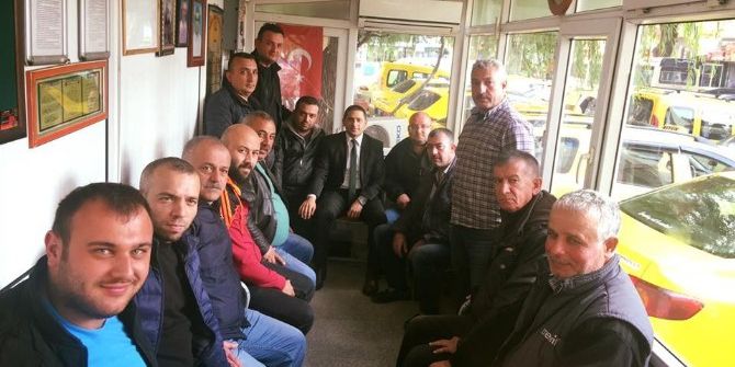 Karaduman Taksicilerin Sorunlarını Dinledi