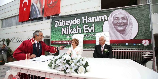 Karşıyaka Nikah Sarayına Zübeyde Hanım’ın Adı Verildi