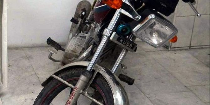 Çalıntı Motosiklete Gezintiye Çıktı