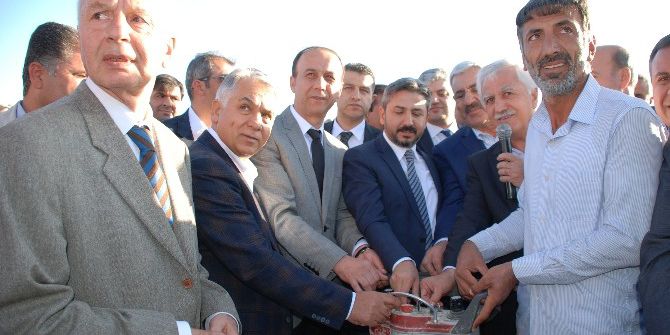 Kahta İçme Suyu Arıtma Tesisinin Temeli Törenle Atıldı