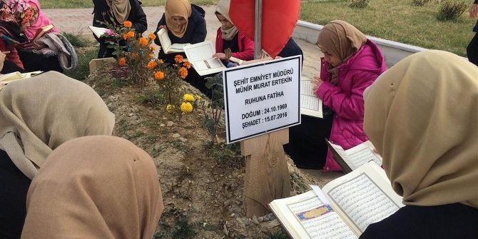 Sivas’ta Hafız Adaylarından ’Şehide Vefa’ Etkinliği