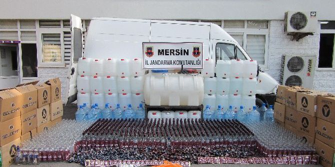 Mersin’de Sahte İçkiye Geçit Yok