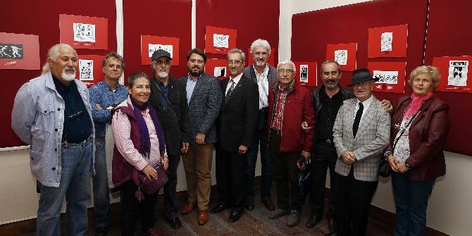 Atatürk Ve Cumhuriyeti Anlatan Karikatürler Sergide