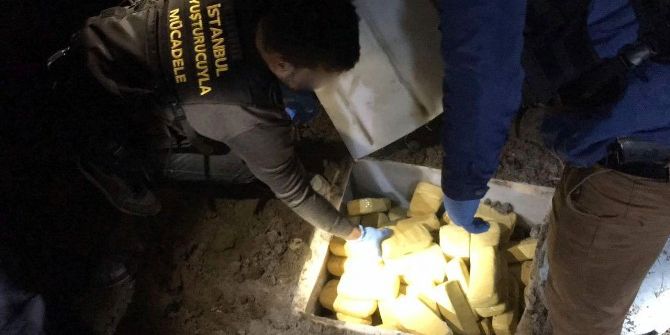 Narkotik Köpeği ‘Panzer’ 82 Kilogram Uyuşturucu Buldu