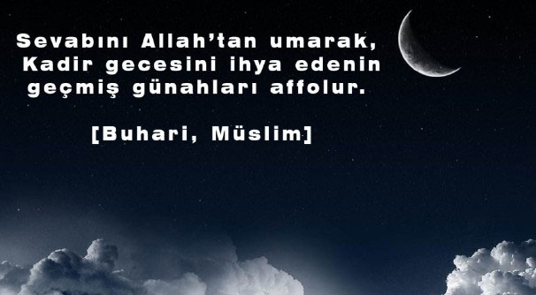 Kadir Gecesi Okunacak Dualar