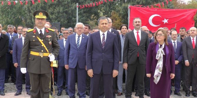 Gaziantep’te Cumhuriyetin 93’ncü Yıl Dönümü Törenle Kutlandı