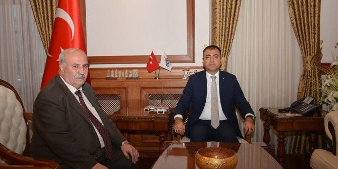 Özbay’dan Vali Toprak’a Veda Ziyareti