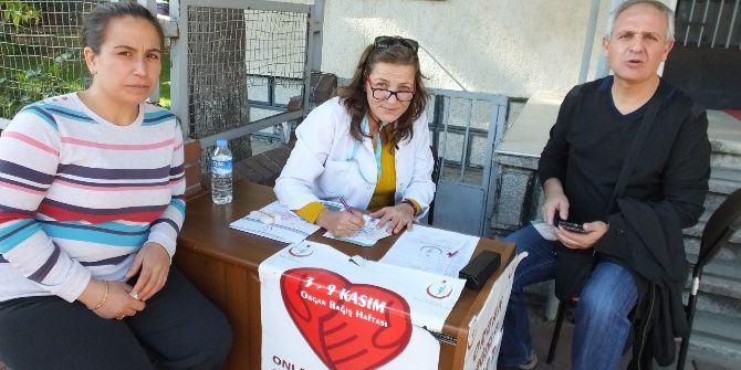 Burhaniye’de Organ Bağışı İlgi Gördü