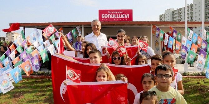 Mezitli Belediyesi Tece Gönüllü Evi Açıldı