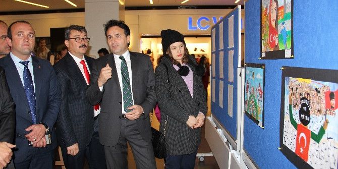 Biga’da 15 Temmuz Fotoğraf Ve 29 Ekim Cumhuriyet Bayramı Resim Sergisi