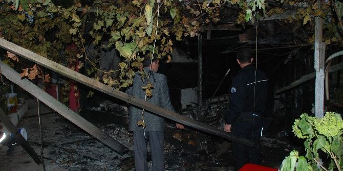 Bayramiç’te Ev Yangını