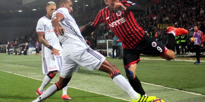 Spor Toto Süper Ligde Gençlerbirliği 1-1 Beşiktaş