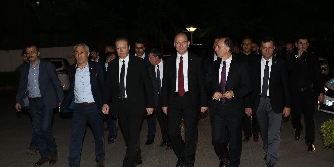 İçişleri Bakanı Süleyman Soylu, Trabzonspor’u Ziyaret Etti