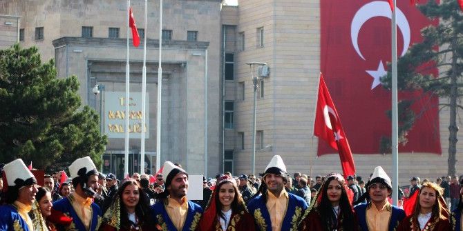 Kayseri’de Cumhuriyet Bayramı Coşkusu