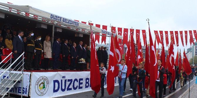 29 Ekim Cumhuriyet Bayramı Düzce’de Coşku İle Kutlandı