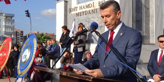 Edremit’te Cumhuriyet Bayramı Kutlamalarına Filistinli Öğrenciler De Katıldı