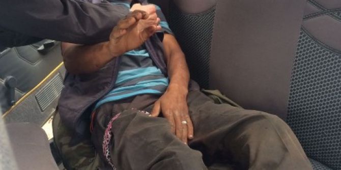 Keçi Otlatırken Domuzun Saldırısına Uğradı