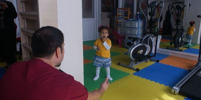 Rehabilitasyon Merkezinde ‘İlk Adım’ Mutluluğu