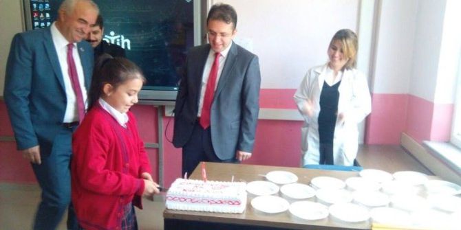 Daday Okulları Cumhuriyet’in Kuruşunu Pasta İle Kutladı