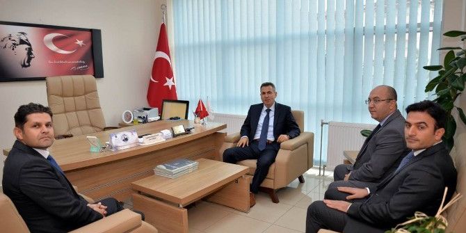 Vali Elban’dan Kamu Hastaneleri Birliği Genel Sekreterliği’ne Ziyaret