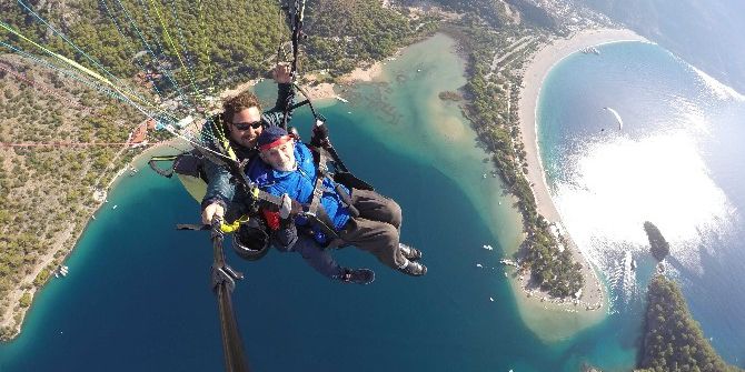 Cumhuriyeti 97 Yaşında Gökyüzünde Kutladı