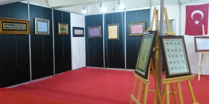 Fuarda Hüsn-i Hat Ve Bakır İşleme Sergisi Açıldı