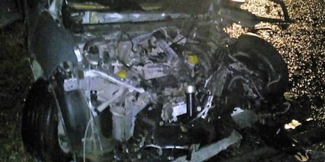 Kırşehirli Banka Müdürü Kaza Geçirdi