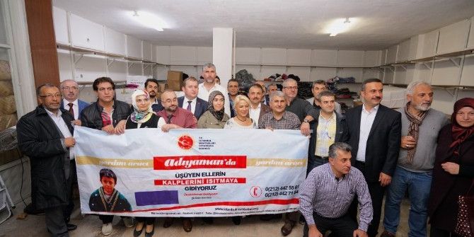 İstanbul’dan Adıyaman’a 5 Bin Kişilik Yardım Tırı