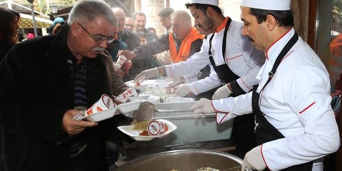 Bin 200 Kişiye Cumhuriyet Pilavı İkramı