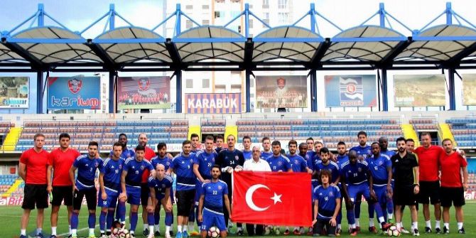 Kardemir Karabükspor İstanbul’a Gitti